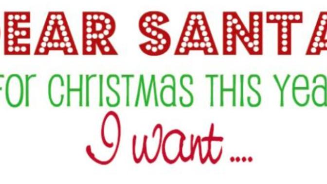 My Christmas Wish List
