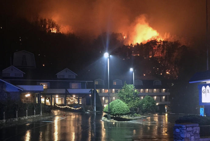 Fire On The Mountain: Fire Destroys a Smoky Mountain Resort Town