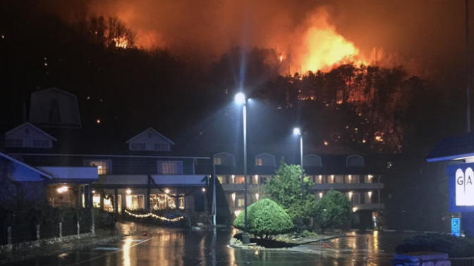 Fire On The Mountain: Fire Destroys a Smoky Mountain Resort Town