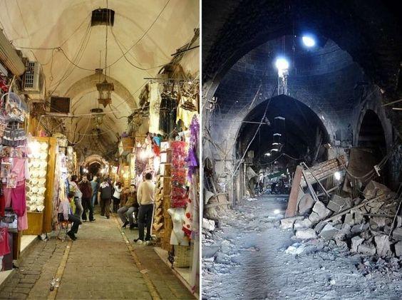 War does no one good; The heartbreaking ruins of a 4,000-year-old city of Aleppo finally ends after four and a half years.