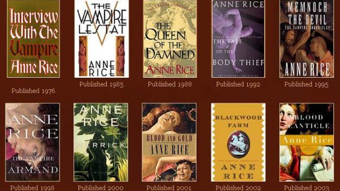 The Vampire Wanderlust Book shelf