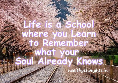 Life is A school.