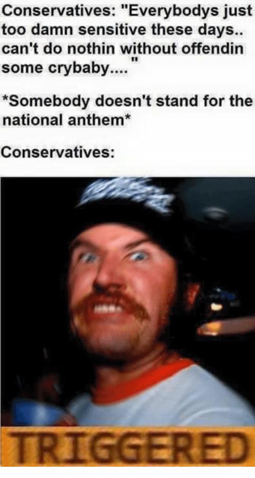 How to trigger a Hardcore Trumper