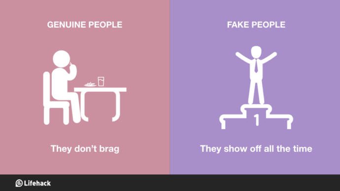 Genuine People vs Fake People