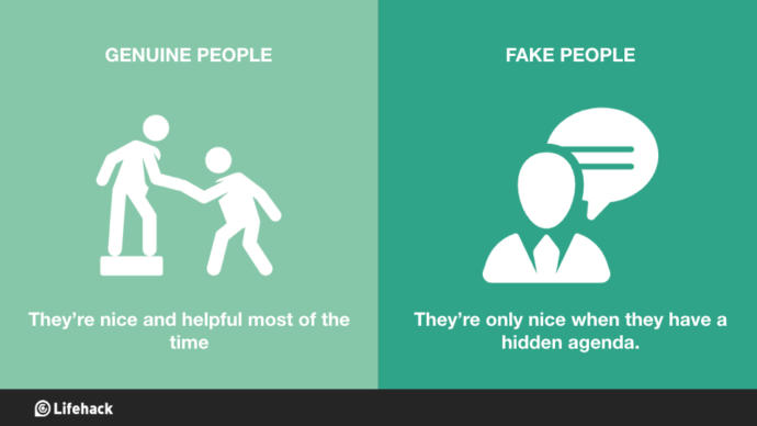 Genuine People vs Fake People