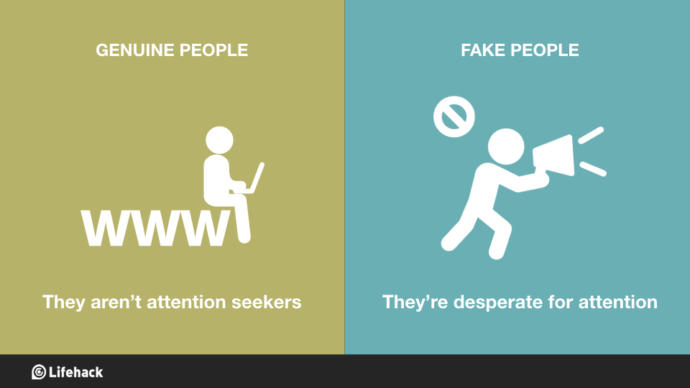 Genuine People vs Fake People