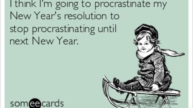 Common New Year Resolutions that we Procrastinate🏆