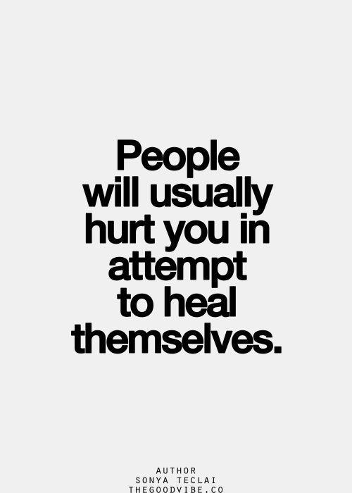 Hurt People Don't Always Hurt People