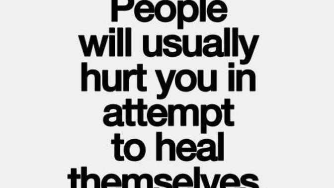 Hurt People Don't Always Hurt People