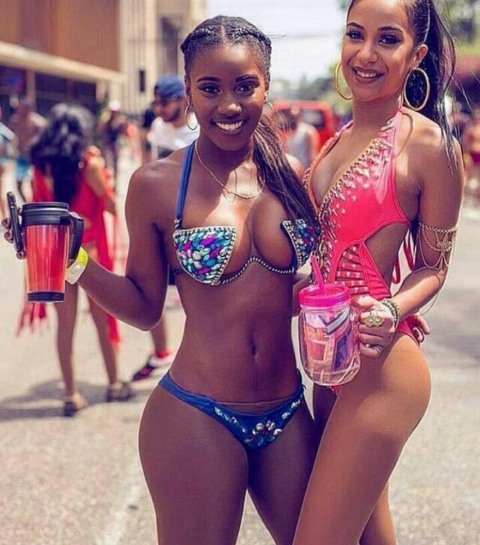 Admiring All Shades of Chocolate Women...