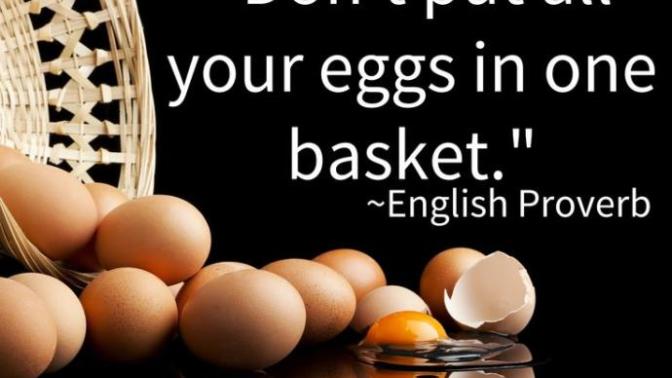 Don't Put All Your Eggs into 1 Basket!