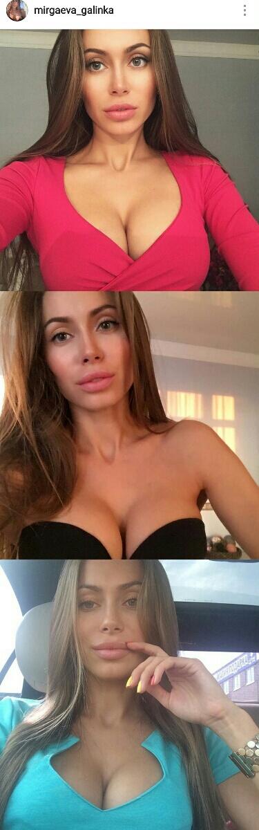 Top Insta Russian girls who got their lips and breast done