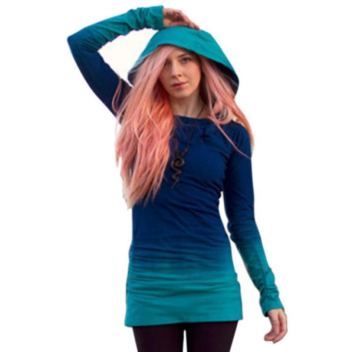 Quirky Hooded Leisure Clothing
