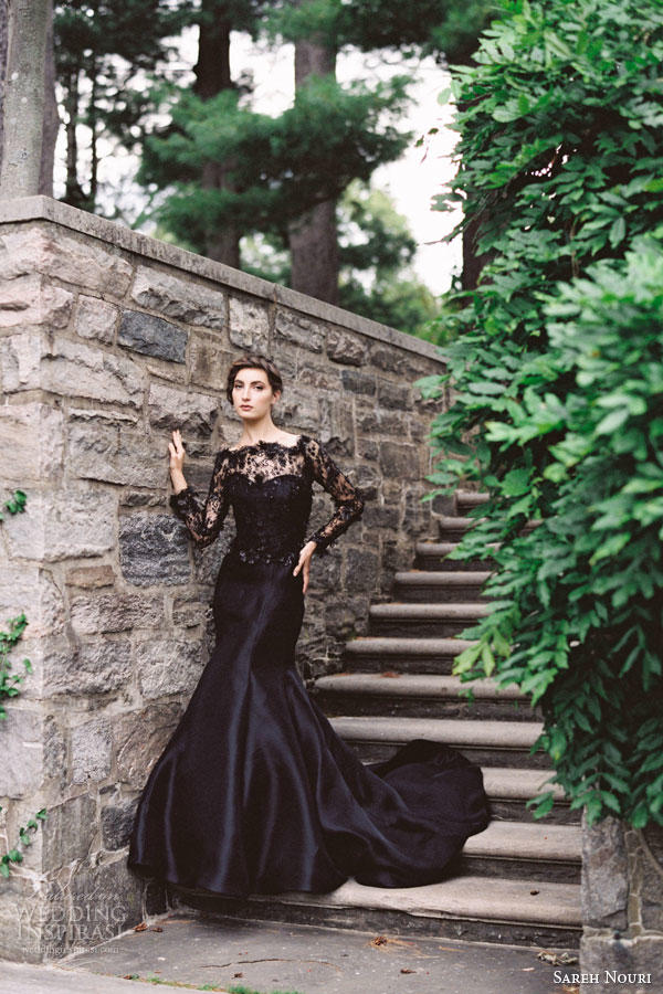 20 Black Wedding Dresses to Bring Out Your Inner Morticia Addams