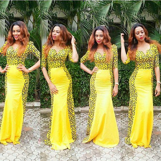 10 Ankara Evening Dresses (parts 2)