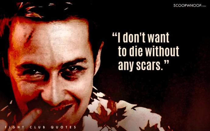 Some Wise and Awesome Quotes From the Movie "Fight Club"