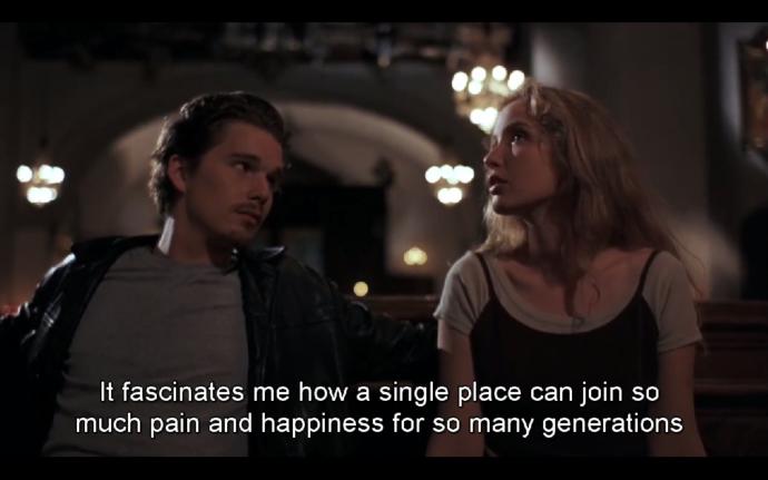Some Really Wise and Astonishing quotes from the movie "Before Sunrise"