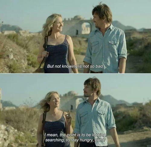 Some Really Beautiful quotes from the movie "Before Midnight"