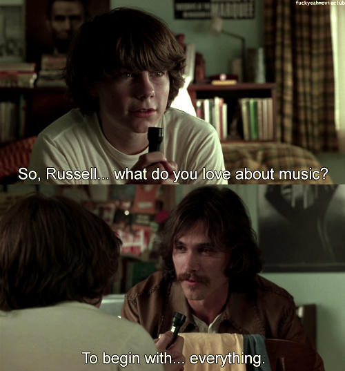 Some Beautiful Quotes from the Movie "Almost Famous"