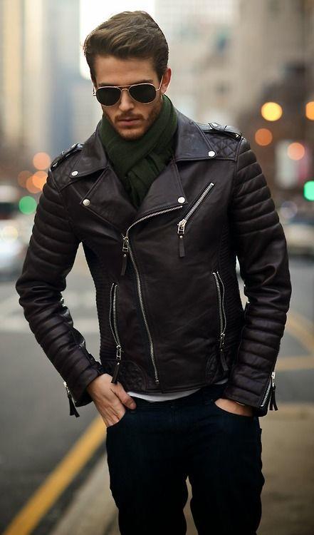 Leather Jacket Classics Explored: Men's LookBook
