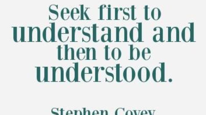 Let's Get to Know People Before Making Rash Judgements