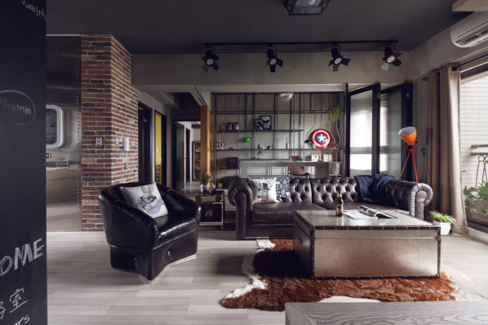 Living Room Industrial Designs