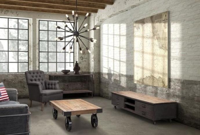 Living Room Industrial Designs