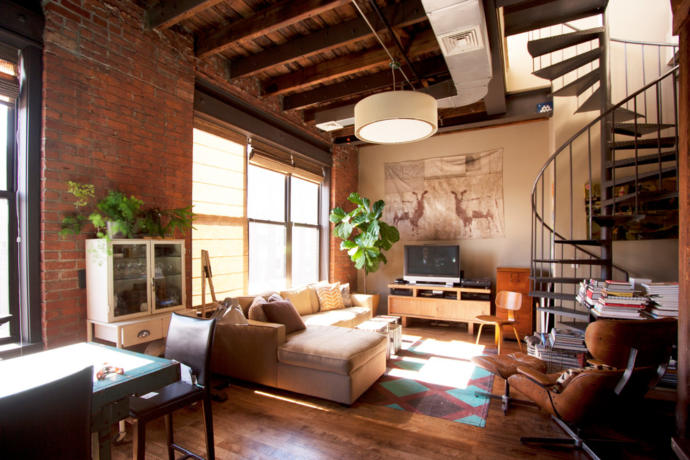 Living Room Industrial Designs