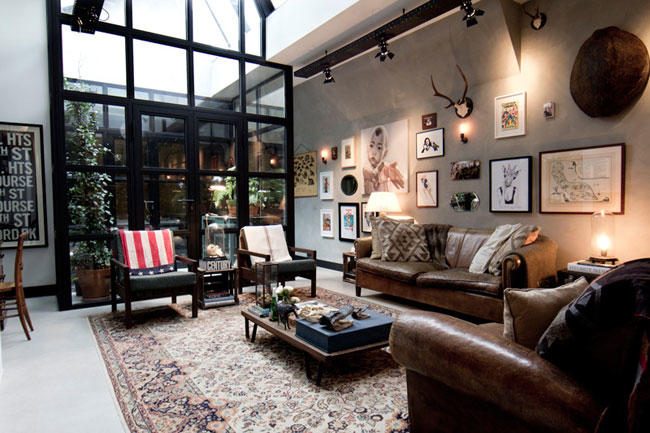 Living Room Industrial Designs