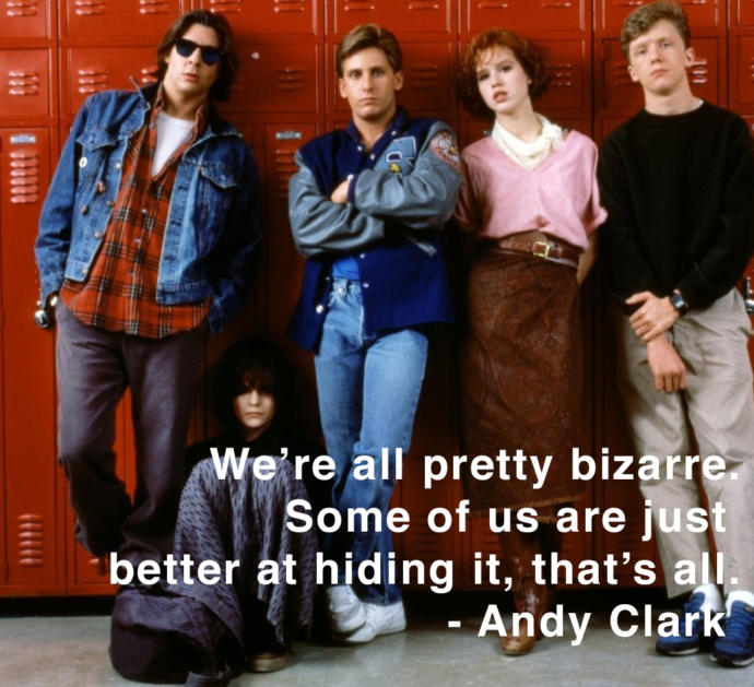 Some Wise and Awesome Quotes from the Movie "The Breakfast Club"