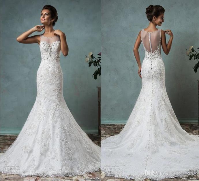  Beautiful Lace Wedding Dresses To Die For