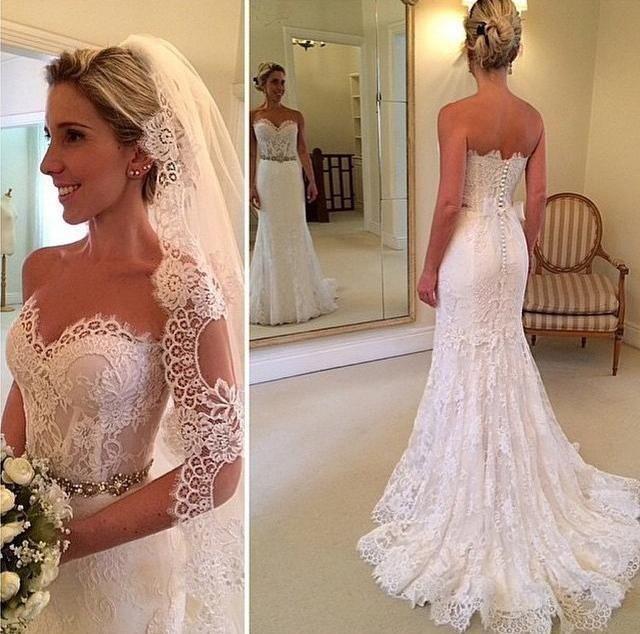 Beautiful Lace Wedding Dresses To Die For