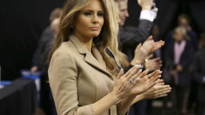 Let's hear it for Melania Trump!