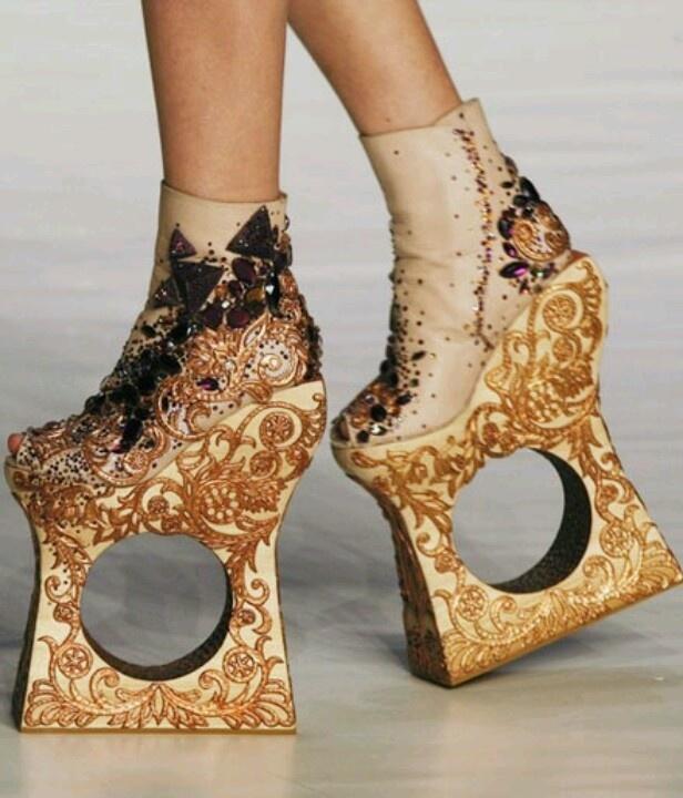 Shoes That Take Some Guts To Wear