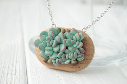 Green, Plant-Based Jewelry