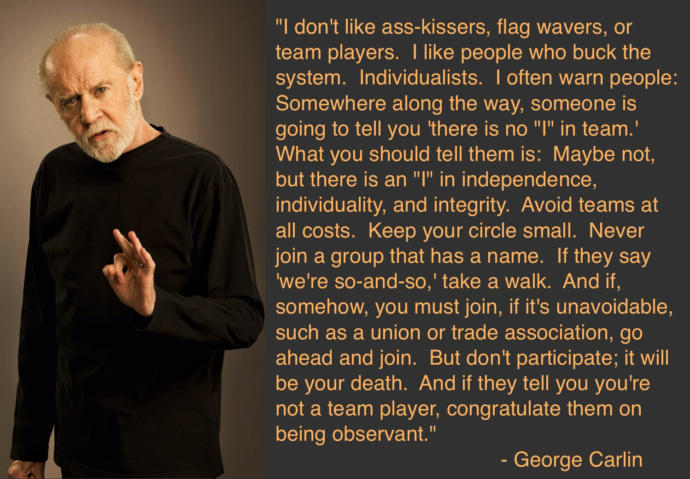 14 Reminders of The Wisdom Of George Carlin
