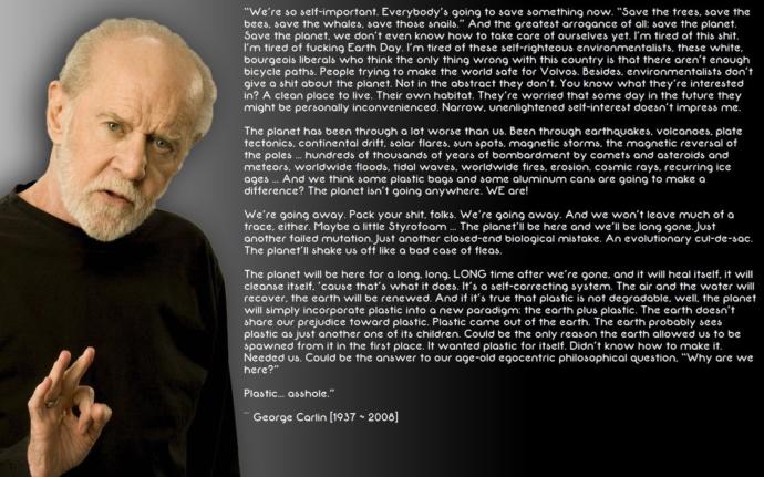 14 Reminders of The Wisdom Of George Carlin