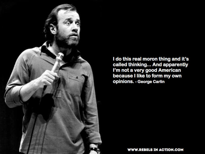 14 Reminders of The Wisdom Of George Carlin