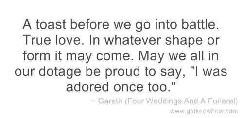 Some of the Best Quotes and Scenes From the Movie "Four Weddings And A Funeral"