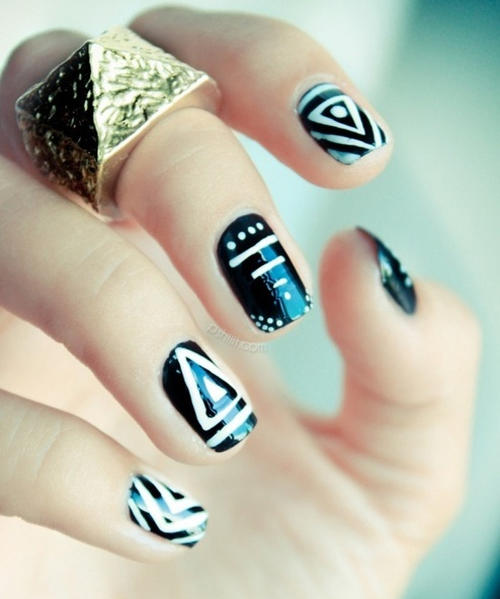 Adorably Casual Manicure Ideas