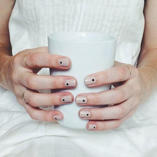 Adorably Casual Manicure Ideas