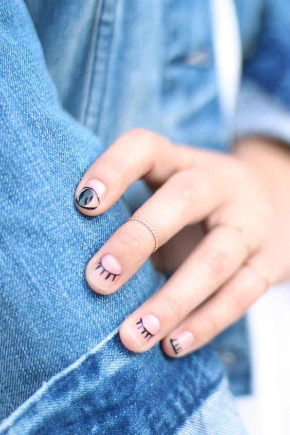 Adorably Casual Manicure Ideas