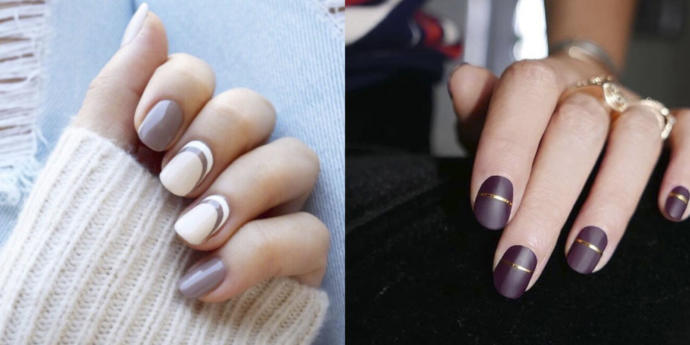 Adorably Casual Manicure Ideas