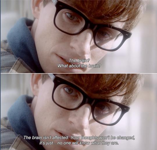 Some of the very Wise and Best quotes from the movie "The Theory Of Everything" and from a very famous person, Stephen Hawking