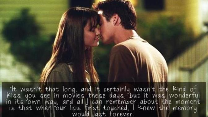 Some of the Very Romantic and Wise Quotes from the Movie "A Walk To Remember"