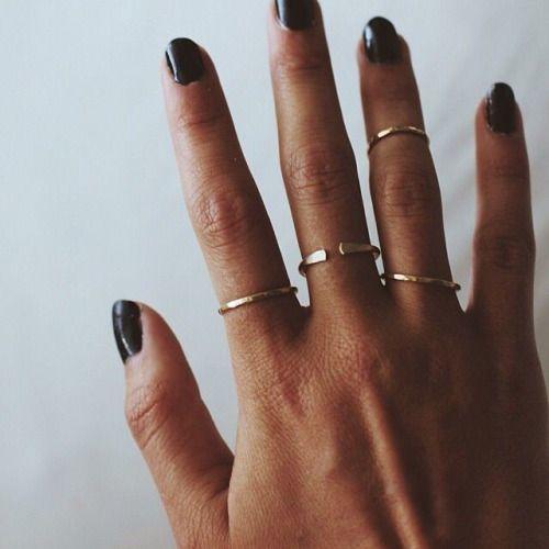 Gracefully Dainty Rings