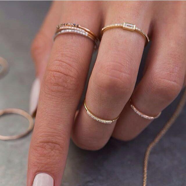 Gracefully Dainty Rings