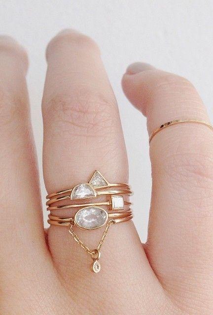 Gracefully Dainty Rings