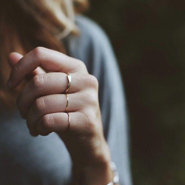 Gracefully Dainty Rings