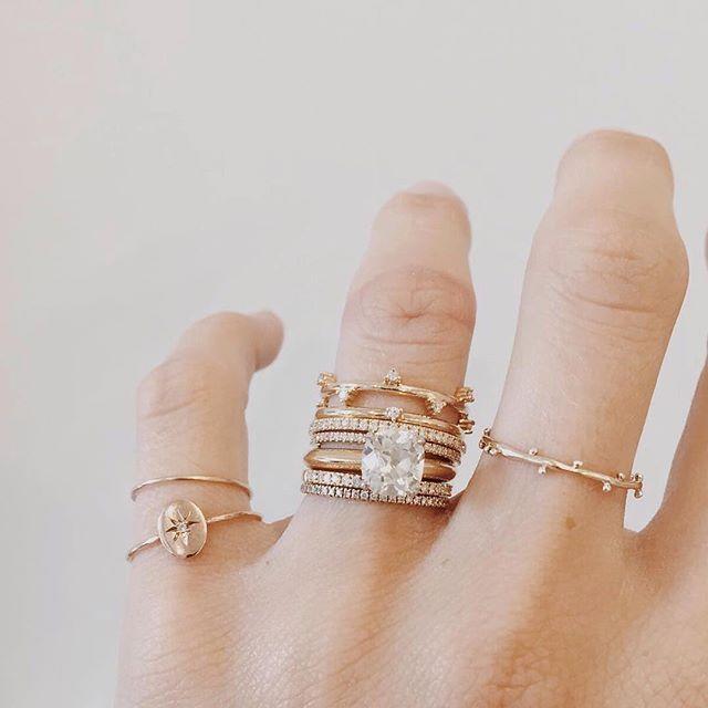 Gracefully Dainty Rings
